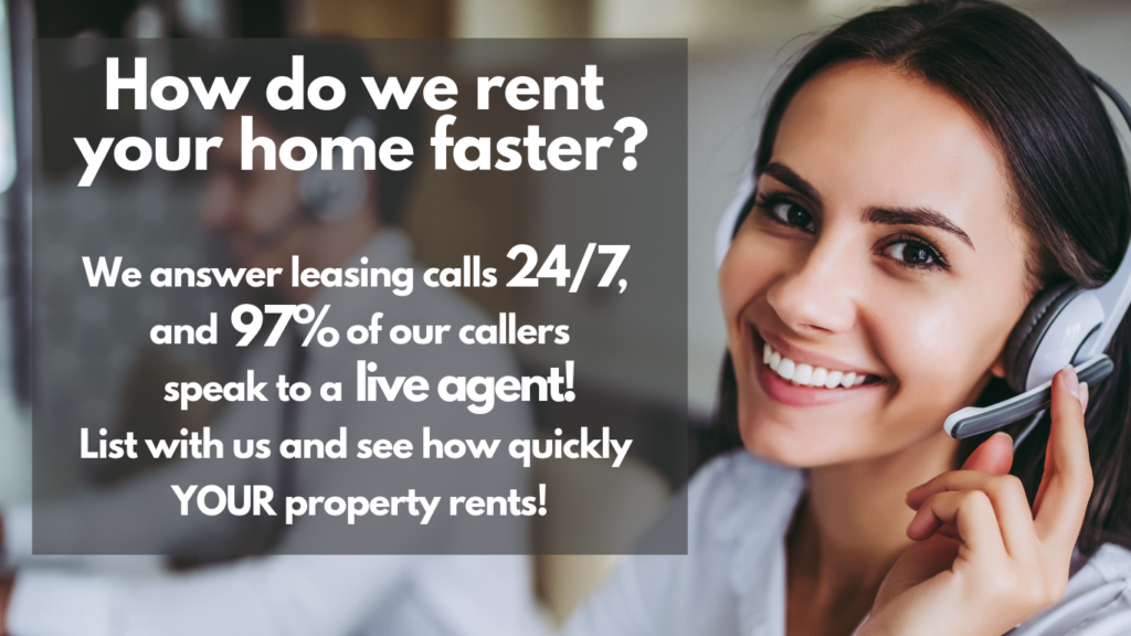 We rent your property faster